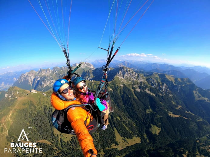 Bauges parapente