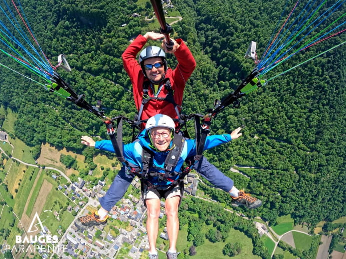 Bauges parapente