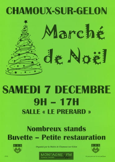 Marché de Noël de Chamoux-sur-Gelon