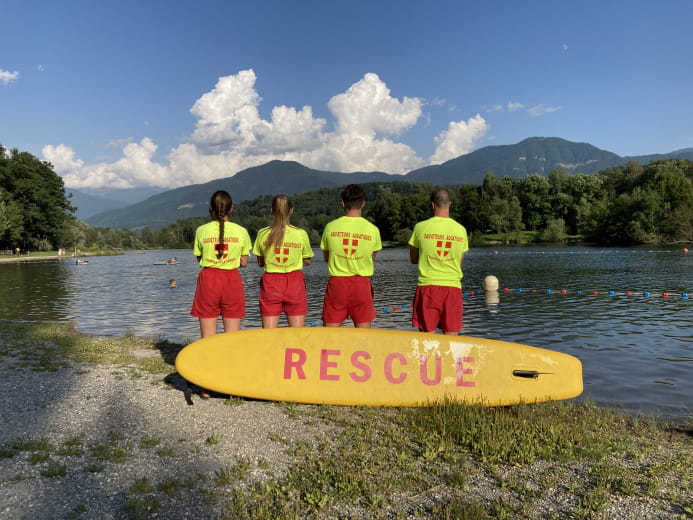 Sauveteurs Lac de Carouge